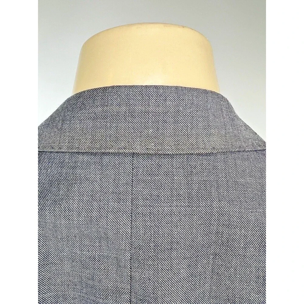 J Crew Ludlow Blazer Mens Size 40R Grey Wool Double Button Sport Jacket Coat